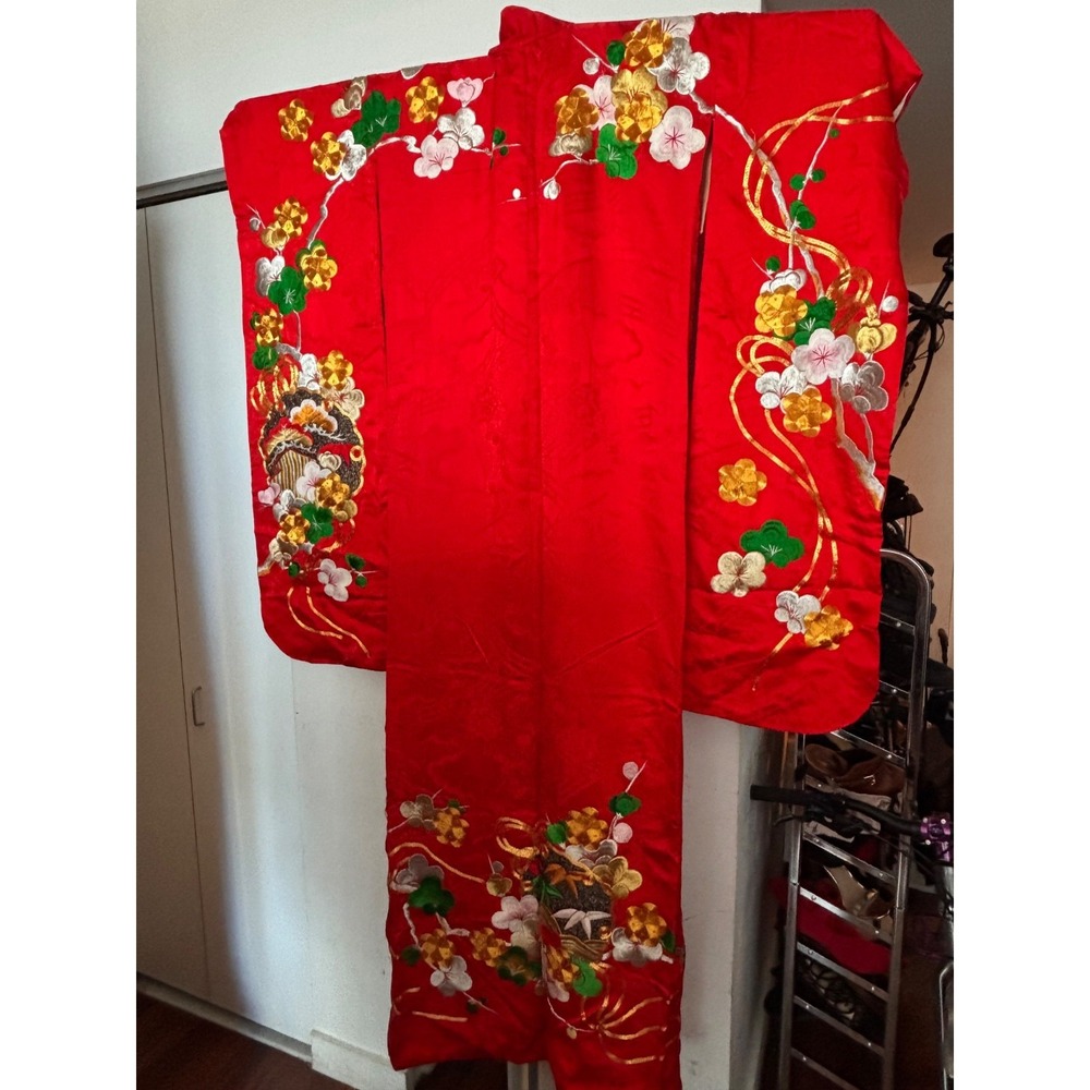 1970-1980 Japanese kimono SILK